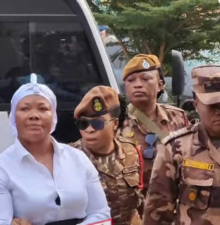 Nana Agradaa Shows Her Face to Public As 15-year prison sentence reduced to 1 year