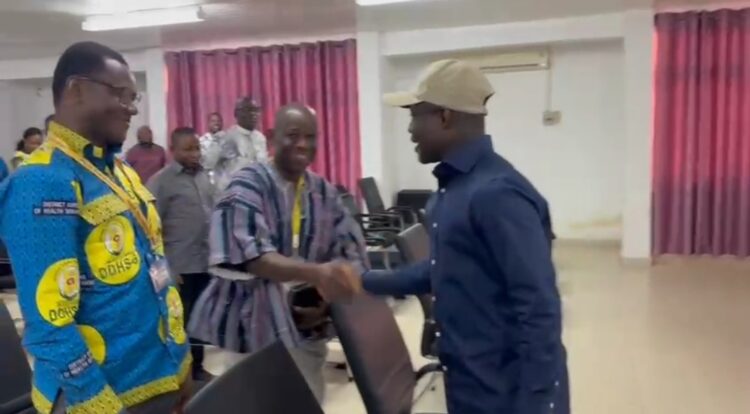 Akandoh Storms Northern Region to Engage with Health Workers; Ascertain Whether Doctors Posted, have Reported