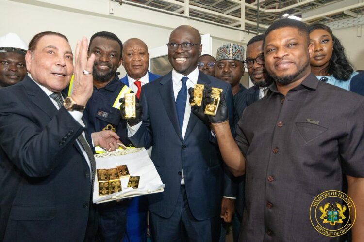 GoldCoast Refinery’s Operation Will End Ghana’s Raw Gold Export-Ato Forson…As He Tours the Refinery