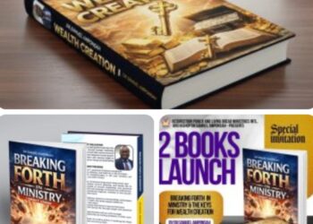 Dr. Samuel Amponsah Unveils Inspirational Published Works: Breaking Forth in Ministry and The Keys for Wealth Creation
