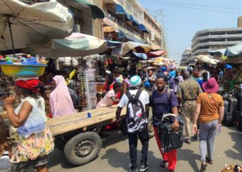 Lome Asigame: How Ghanaian Traders Take Over the Market Doing Brisk Business