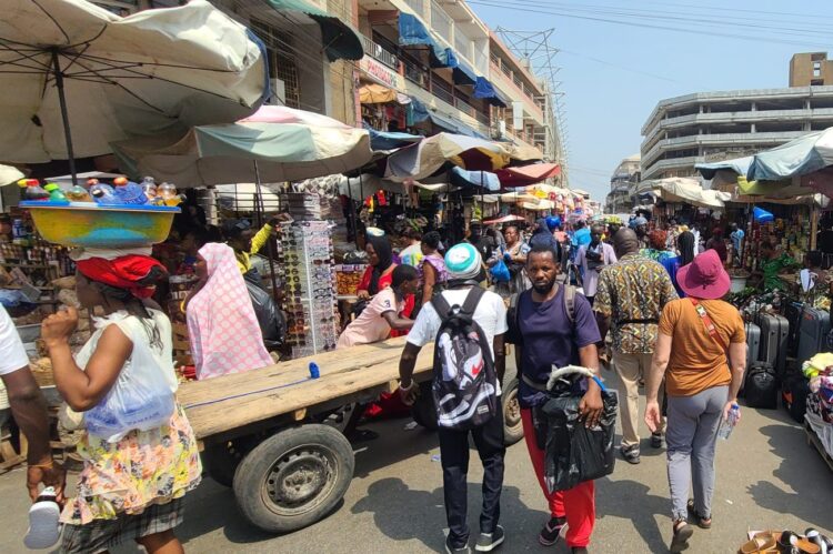 Lome Asigame: How Ghanaian Traders Take Over the Market Doing Brisk Business