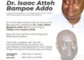 Bampo Addo Family Announces Passing of CLOGSAG Boss Dr. Isaac Bampoe Addo