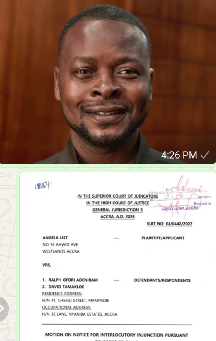 Lawyers for Angela List Injunct David Tamakloe, Ralph Adeniram Over False Publications and Defamation