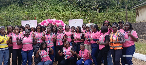 Adamus Launches Breast Cancer Awareness Month Campaign in Nzema