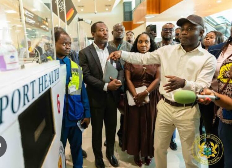 Akandoh Orders Stringent Ebola Measures at Ghana Airports